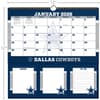 image NFL Dallas Cowboys 2026 Memomate Spiral Wall Calendar