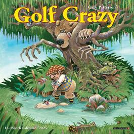 Gary Patterson's Golf Crazy 2024 Mini Wall Calendar