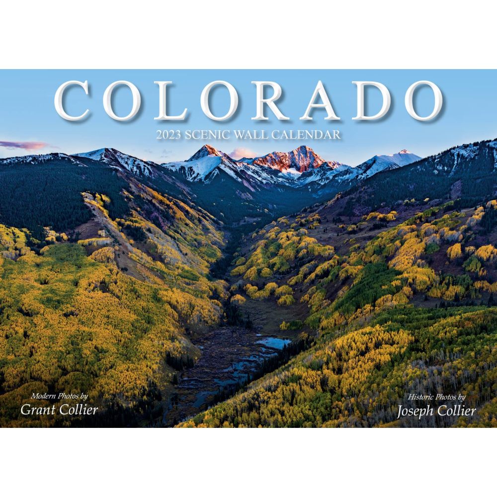 Collier Publishing Colorado Scenic 2023 Wall Calendar