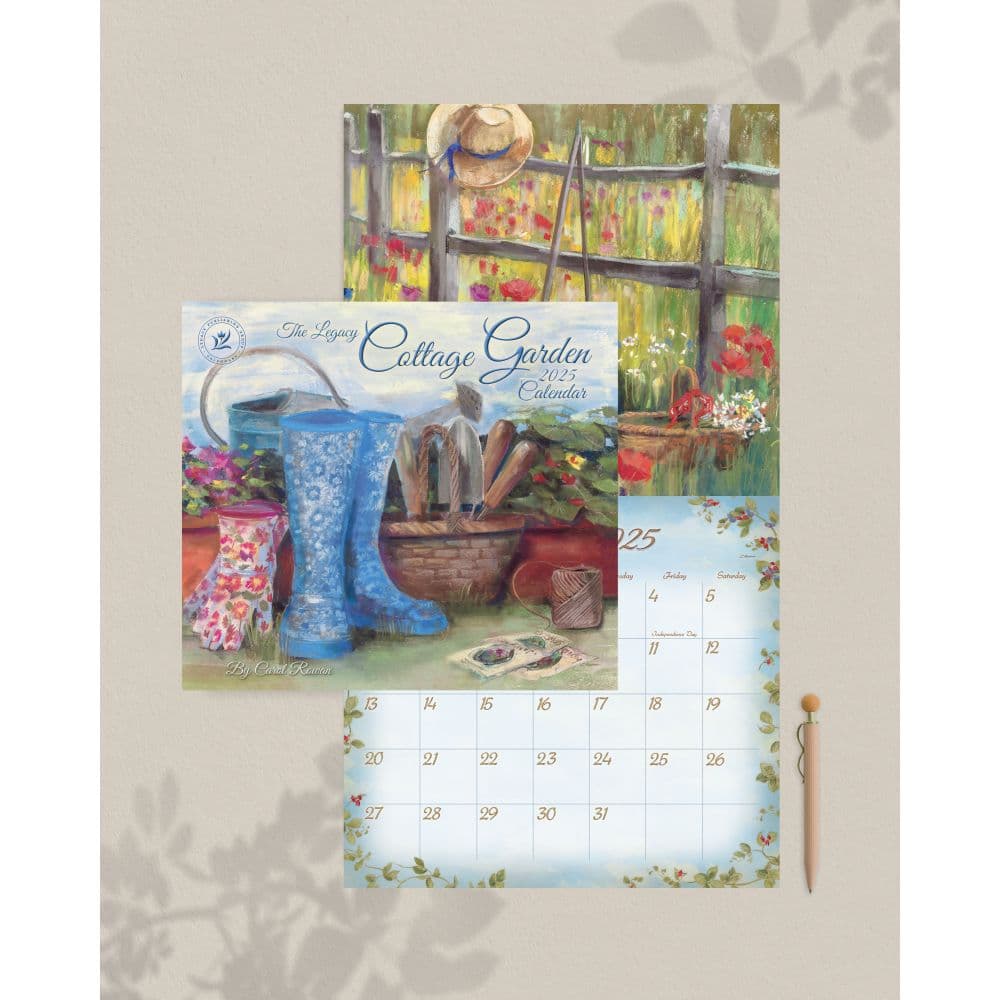 Cottage Garden 2025 Wall Calendar Third Alternate Image width=&quot;1000&quot; height=&quot;1000&quot;