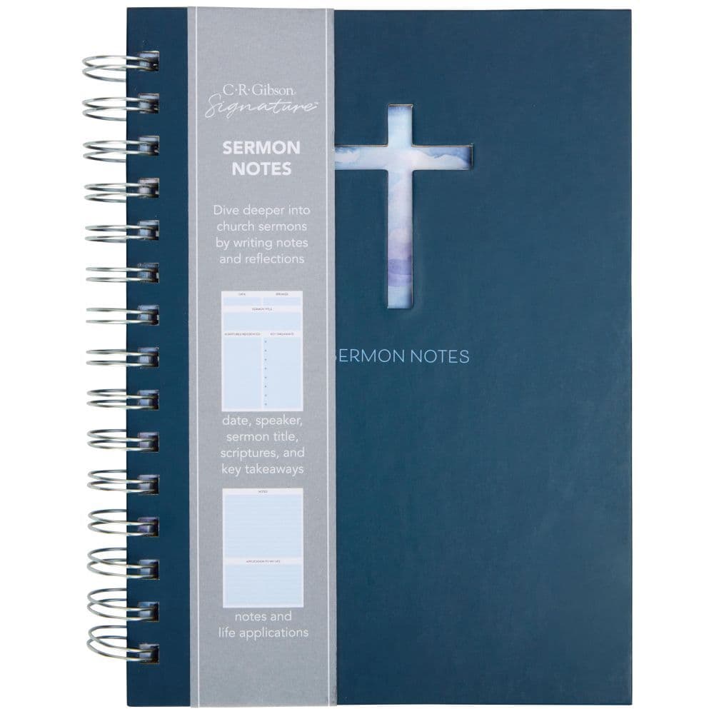 Lang Clouds Church Spiral Notebook