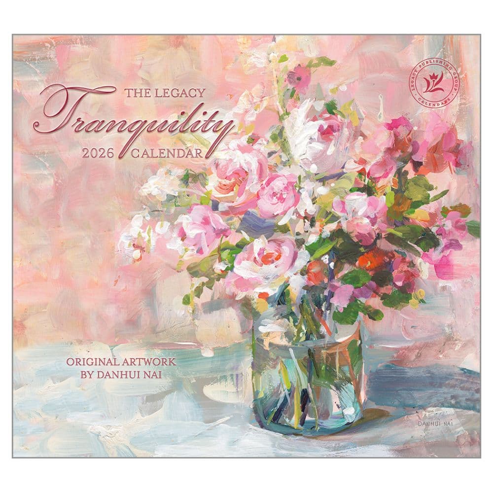 Tranquility by Danhui Nai 2026 Wall Calendar  Main Image
