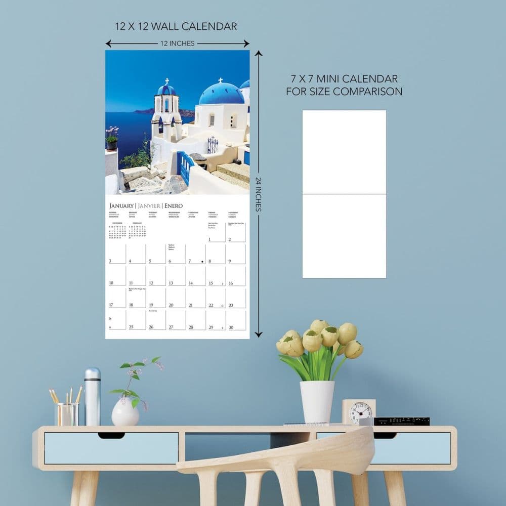 Greek Isles 2027 Wall Calendar Second Alternate Image