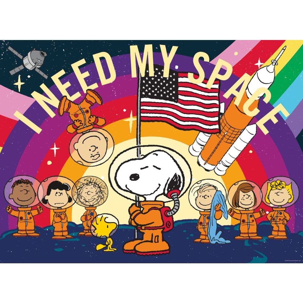 Peanuts Snoopy In Space 500pc Puzzle Alternate Image 2