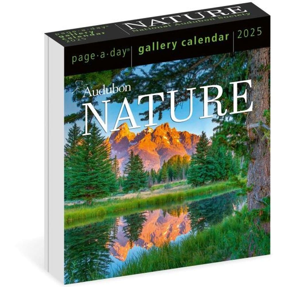 Audubon Nature Gallery 2025 PageaDay Desk Calendar