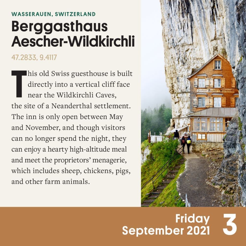 Atlas Obscura Desk Calendar Calendars