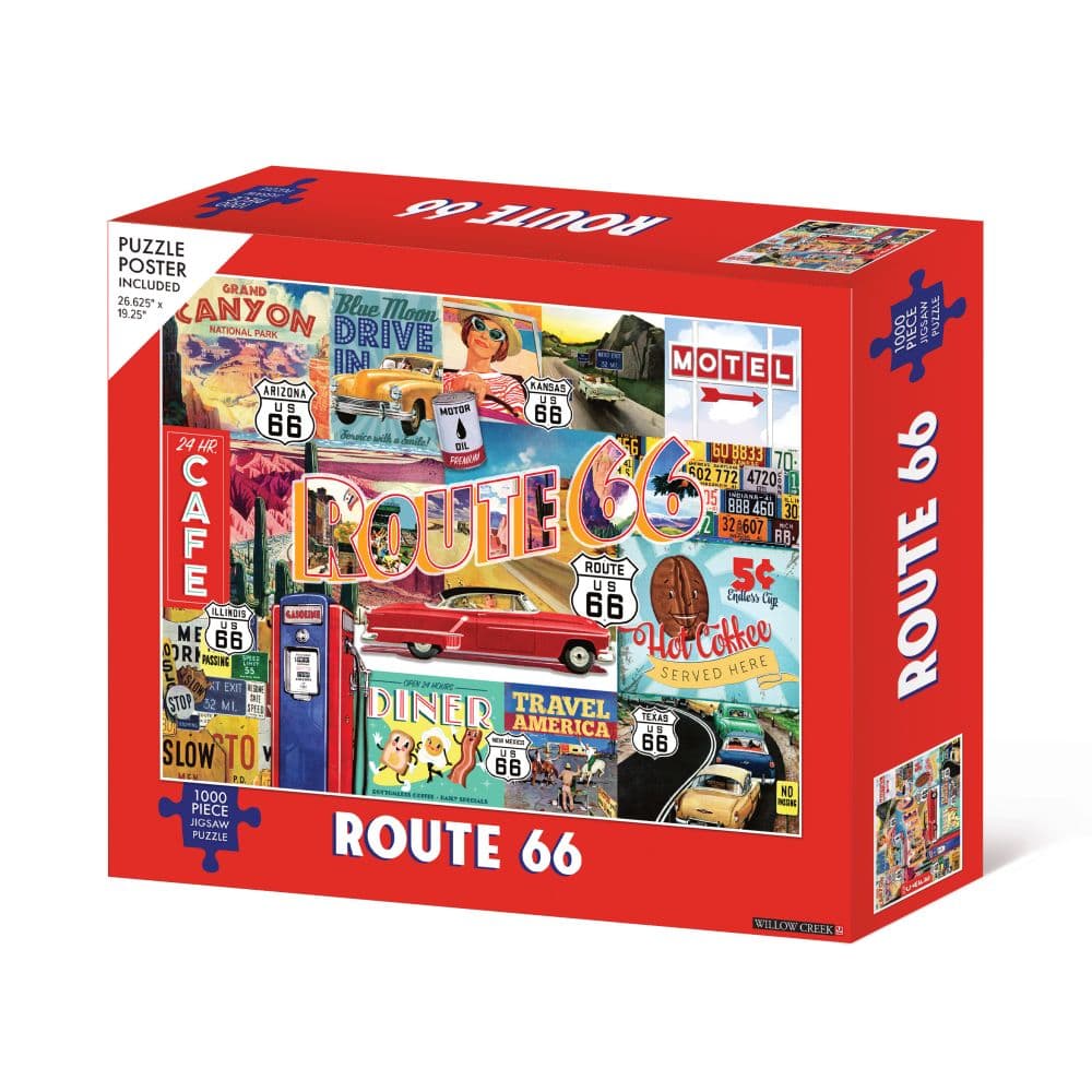 Route 66 1000 Piece Puzzle Alt2