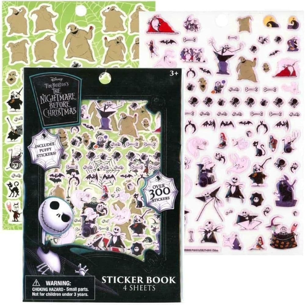 Nightmare Before Xmas Puffy Sticker Book First Alternate Image