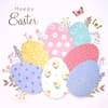 image Patterned Eggs Easter Card First Alternate Image width=&quot;1000&quot; height=&quot;1000&quot;