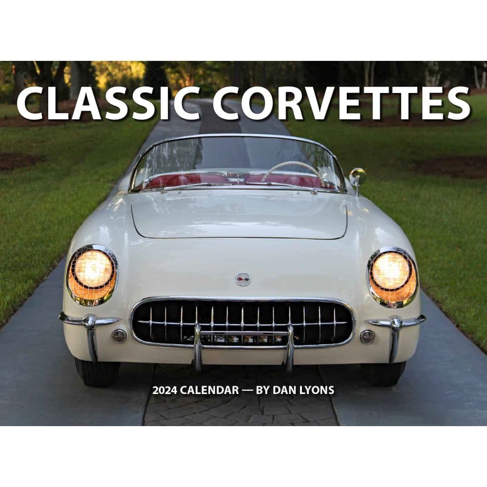 Corvettes Classic 2024 Wall Calendar