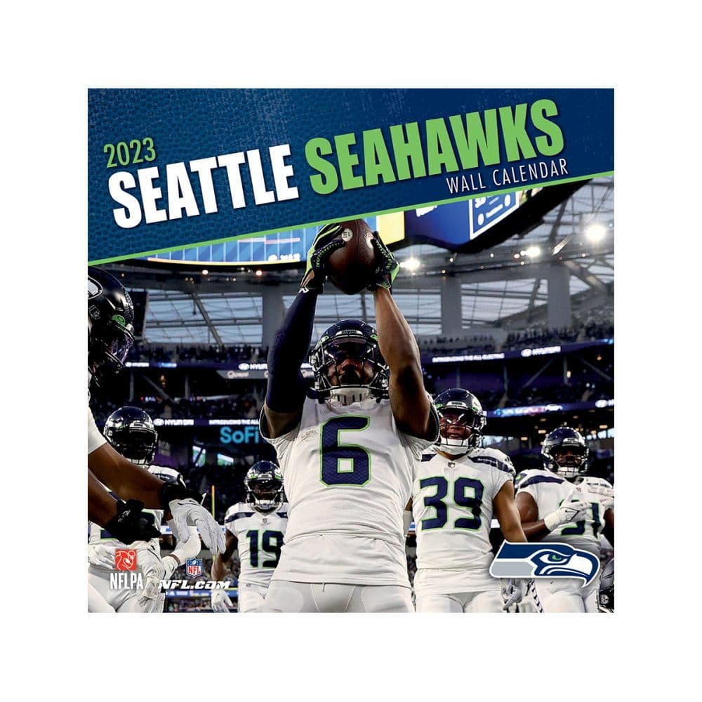 NFL Seattle Seahawks 2023 Mini Wall Calendar 