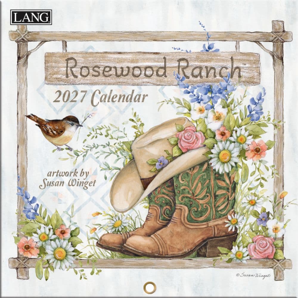 image Rosewood Ranch 2027 Mini Wall Calendar