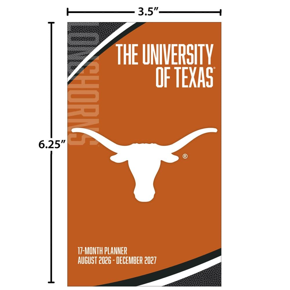 Texas Longhorns 2027 17 Month Pocket Planner Sixth Alternate Image