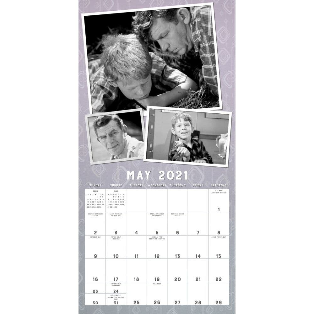 Andy Griffith Show Wall Calendar