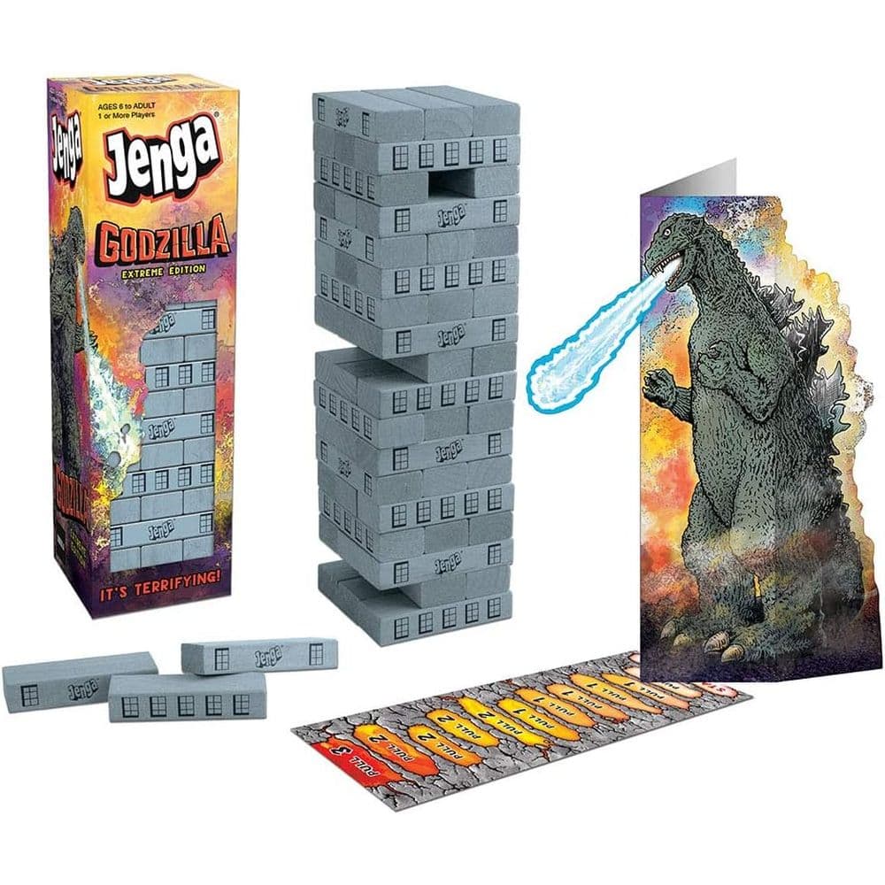 Jenga Godzilla Extreme Edition Game Main Product Image