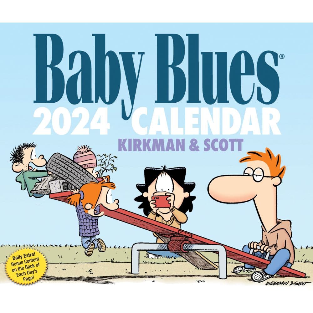Baby Blues 2024 Desk Calendar Main Image width=&quot;1000&quot; height=&quot;1000&quot;
