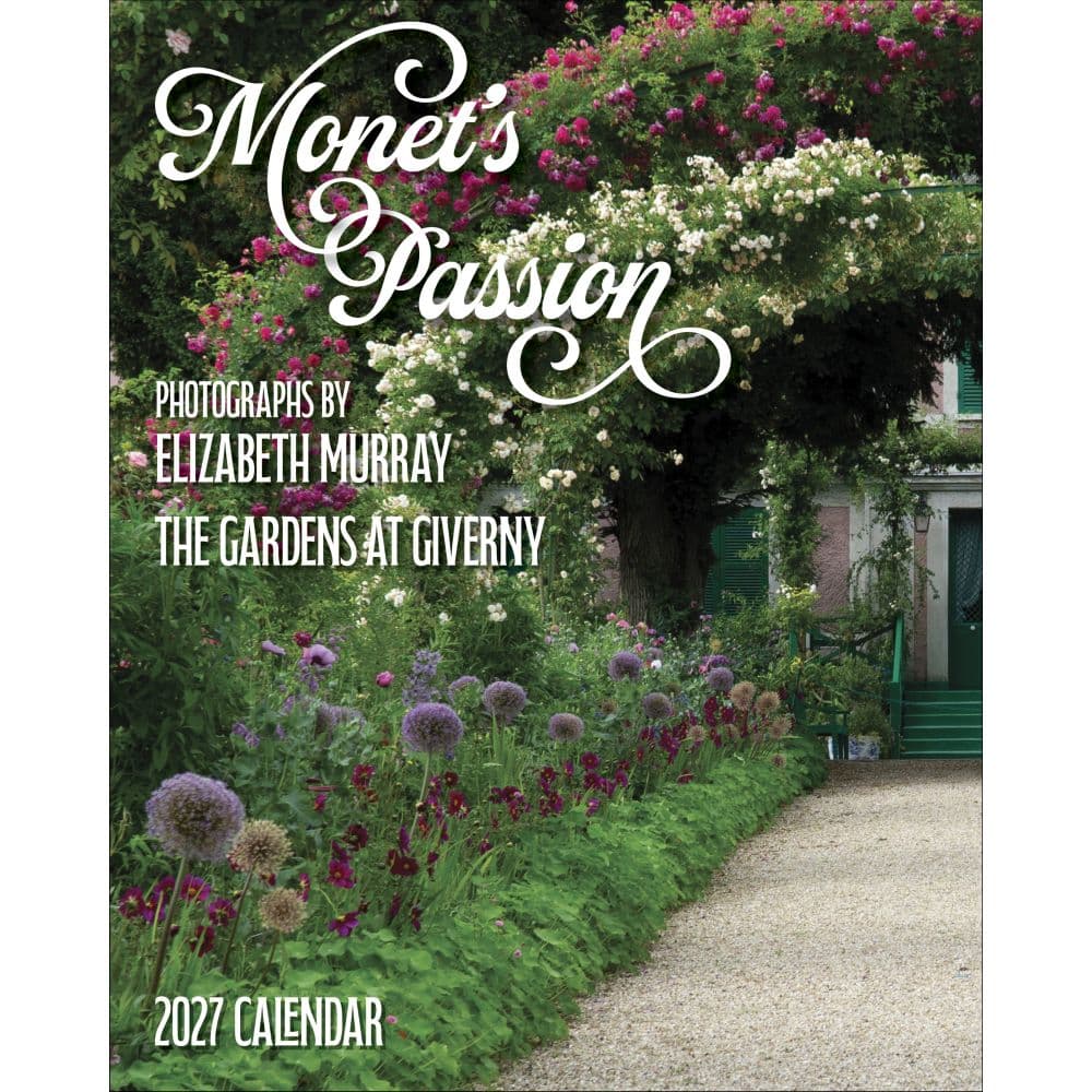 Monets Passion 2027 Mini Wall Calendar by Elizabeth Murray Main Product Image