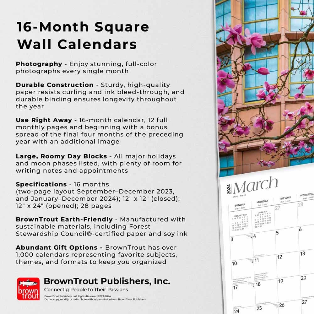 Seattle 2024 Wall Calendar