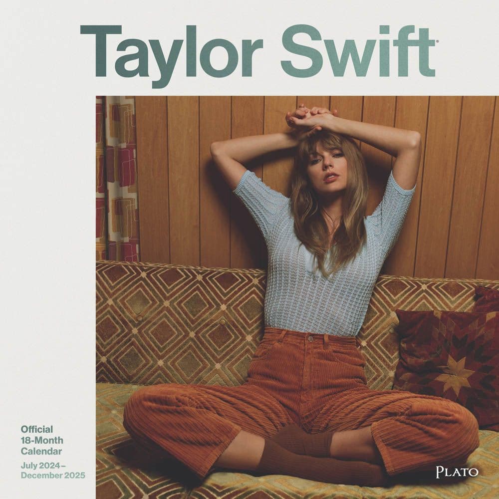 Taylor Swift 2025 Wall Calendar  Main Image