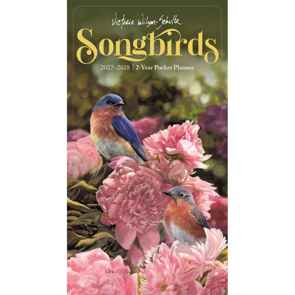 Victoria Schultz Songbirds 2027 2 Year Pocket Planner Main Product Image
