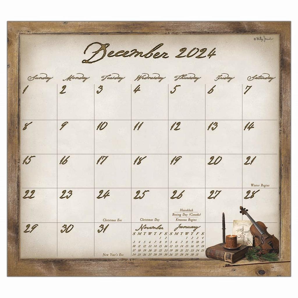 image Simple Treasures 2024 Magnetic Calendar Pad