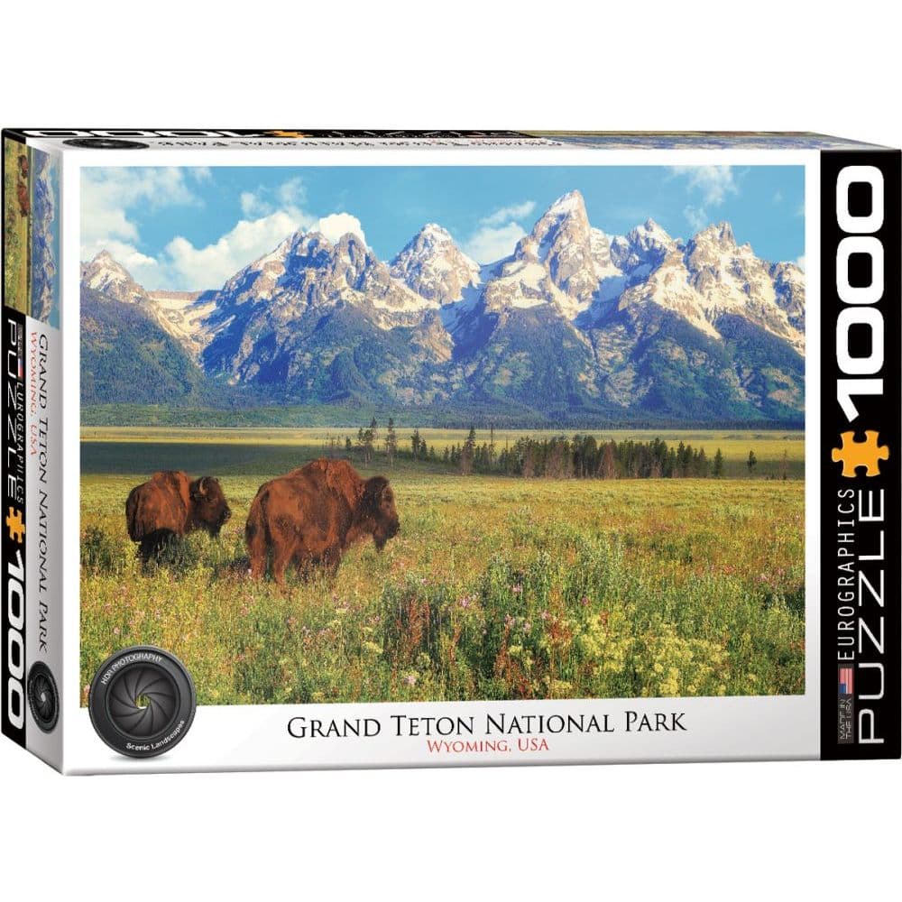 Grand Teton National Park 1000 Piece Puzzle Main Image