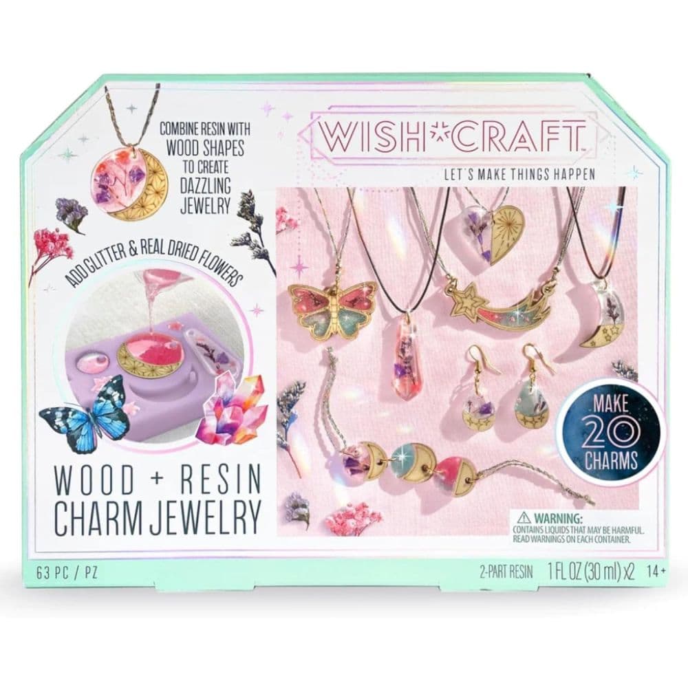 image Wood and Resin Charm Jewelry Main Product Image