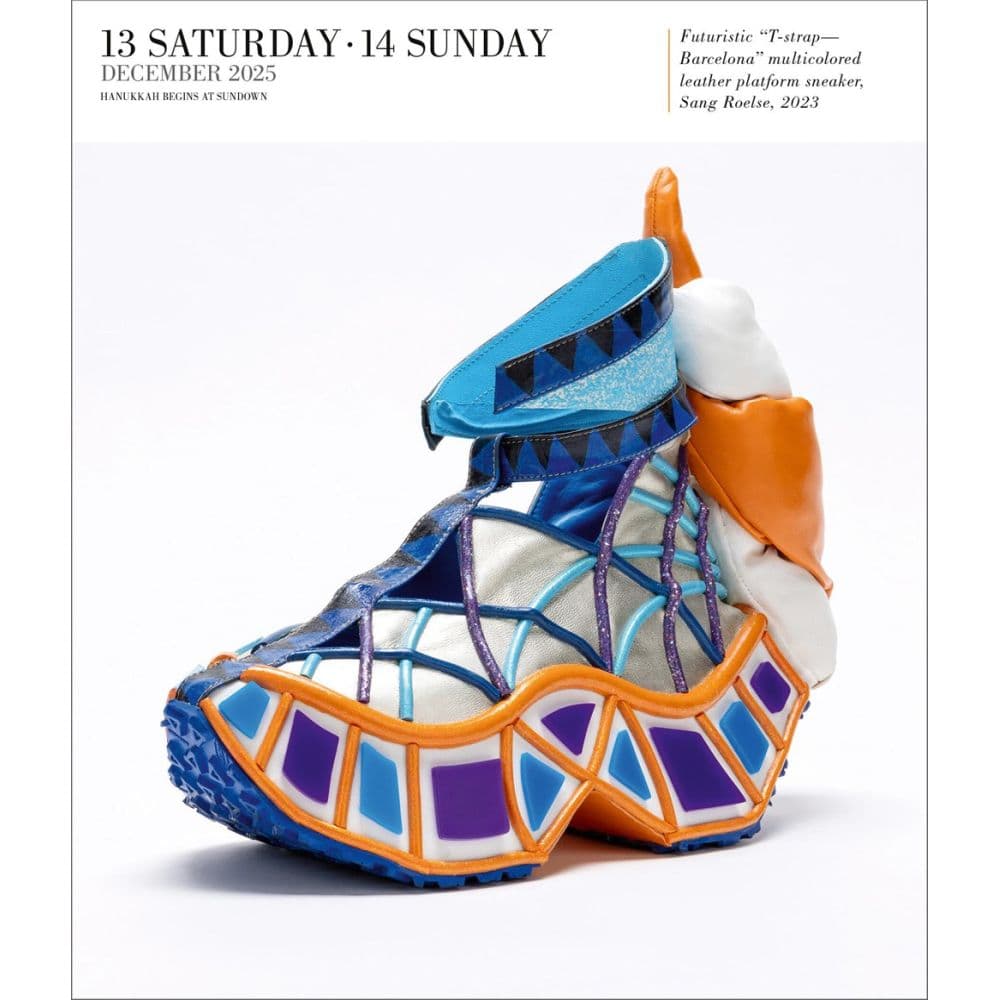 Shoes Gallery 2025 Desk Calendar Second Alternate Image width=&quot;1000&quot; height=&quot;1000&quot;