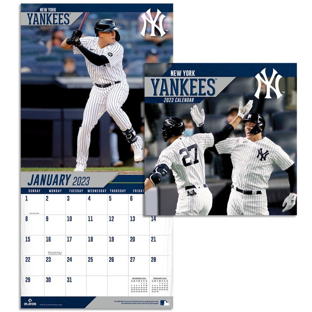 Yankees Promotional Calendar Printable Word Searches