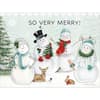 image Jolly Snowmen Luxe Christmas Cards Main