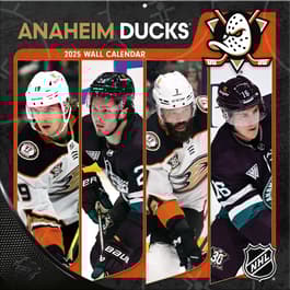 Anaheim Ducks 2025 Wall Calendar