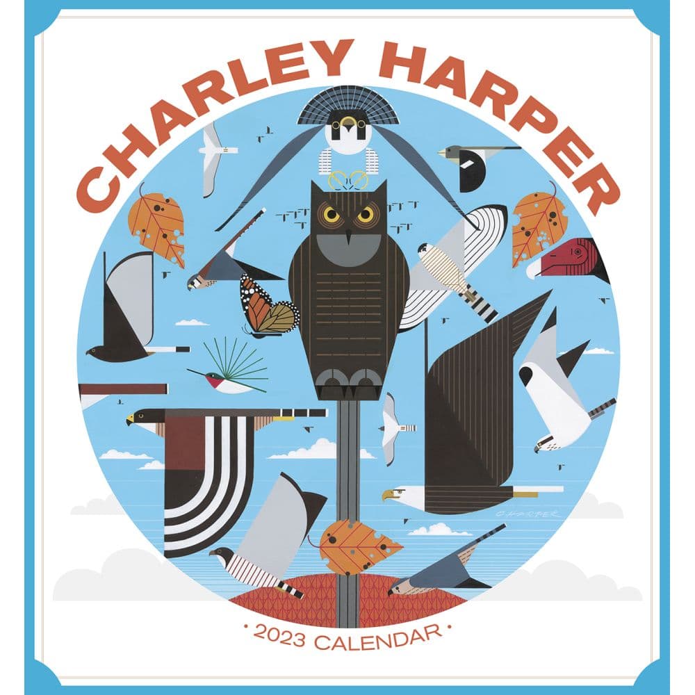 Charley Harper Calendar 2023 Printable Word Searches
