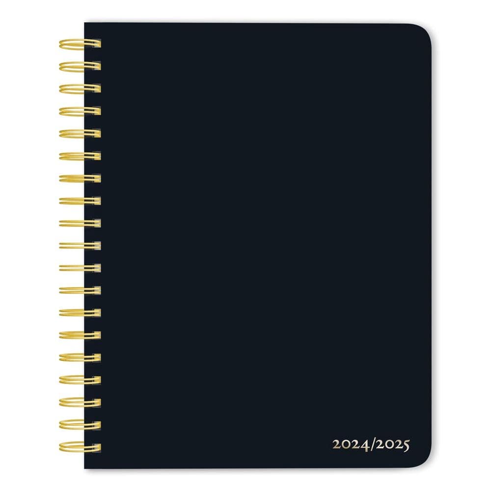 Black Solid Plato 2025 Engagement Planner