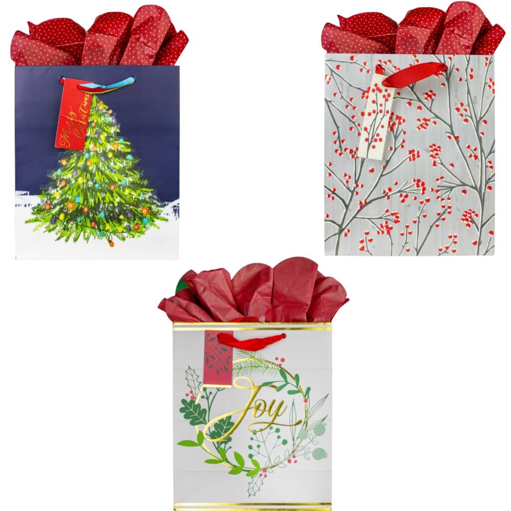 Timeless Tidings Gift Bags Set of 3 Main Product Image