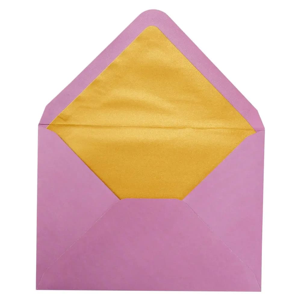 Femme Silhouette Poppy Dress Mother&#39;s Day Card envelope