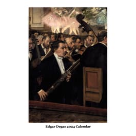 Degas 2024 Wall Calendar