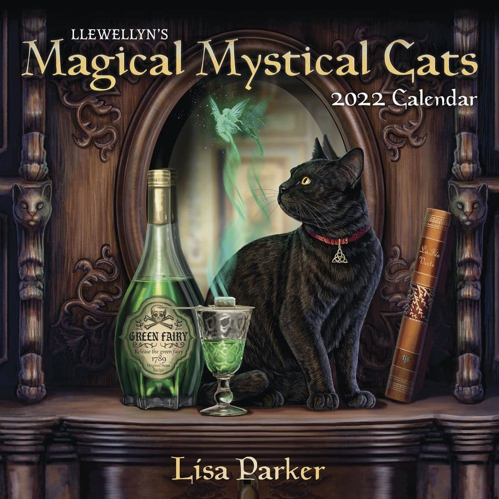 Magical Mystical Cats 2022 Wall Calendar - Calendars.com