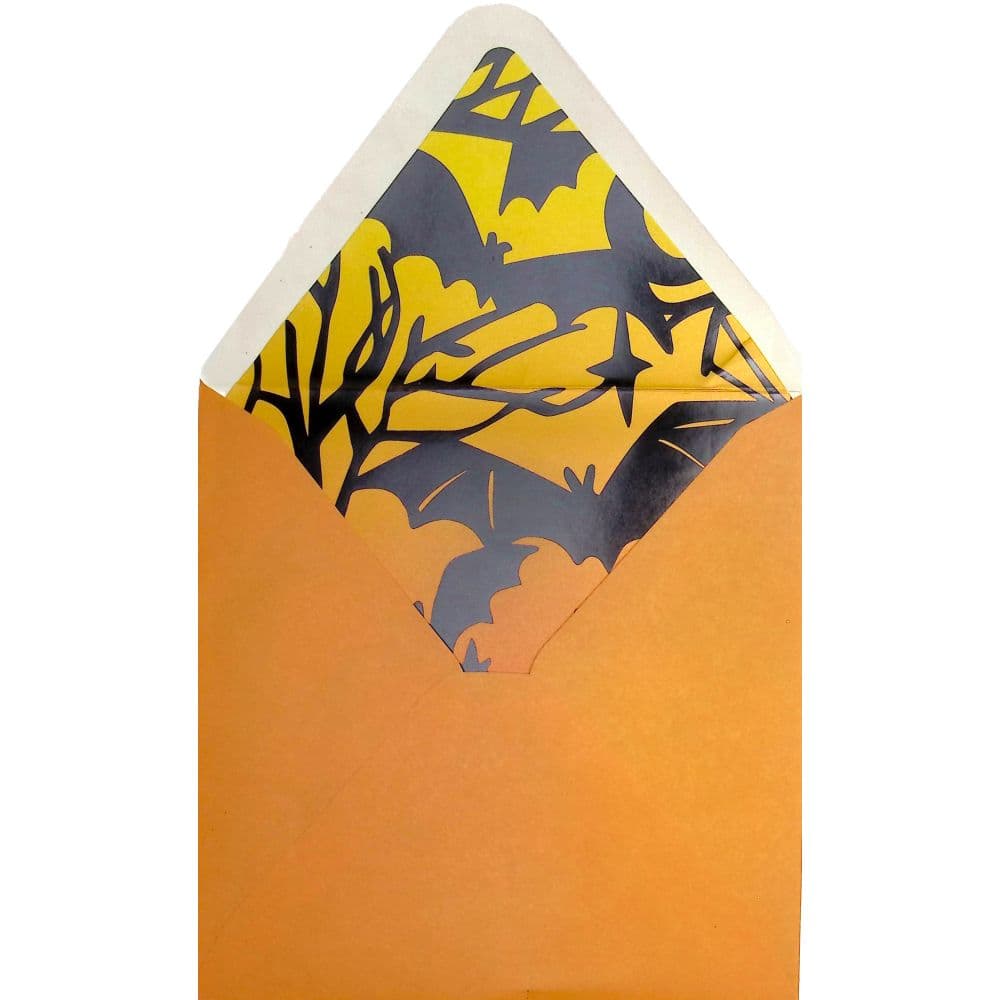 Haunted House Laser Cut Halloween Card Third Alternate Image