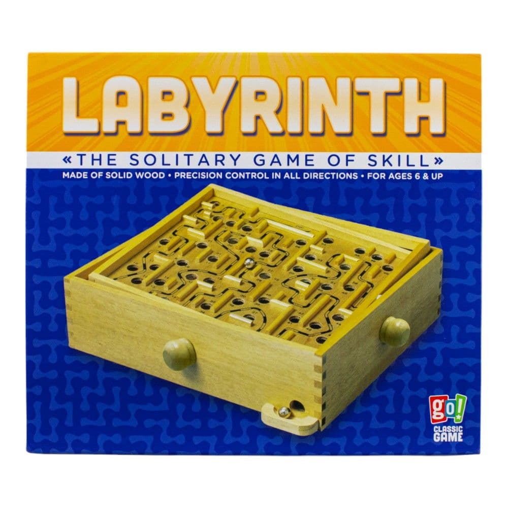 Wooden Labyrinth Game Tenth Alternate Image