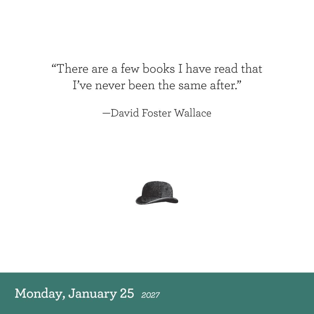 Book Lovers Year 2027 Page-A-Day Desk Calendar Third Alternate Image