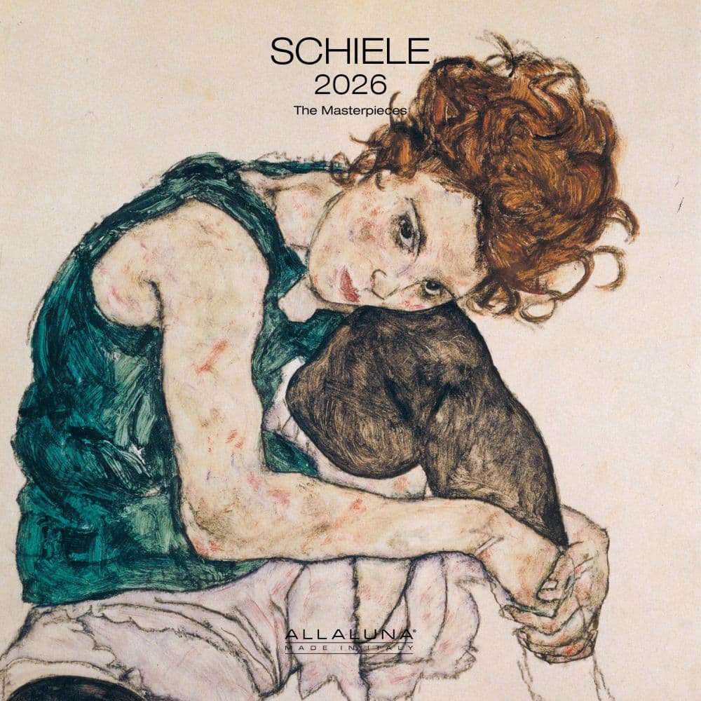 Egon Schiele 2026 Wall Calendar Main Product  Image