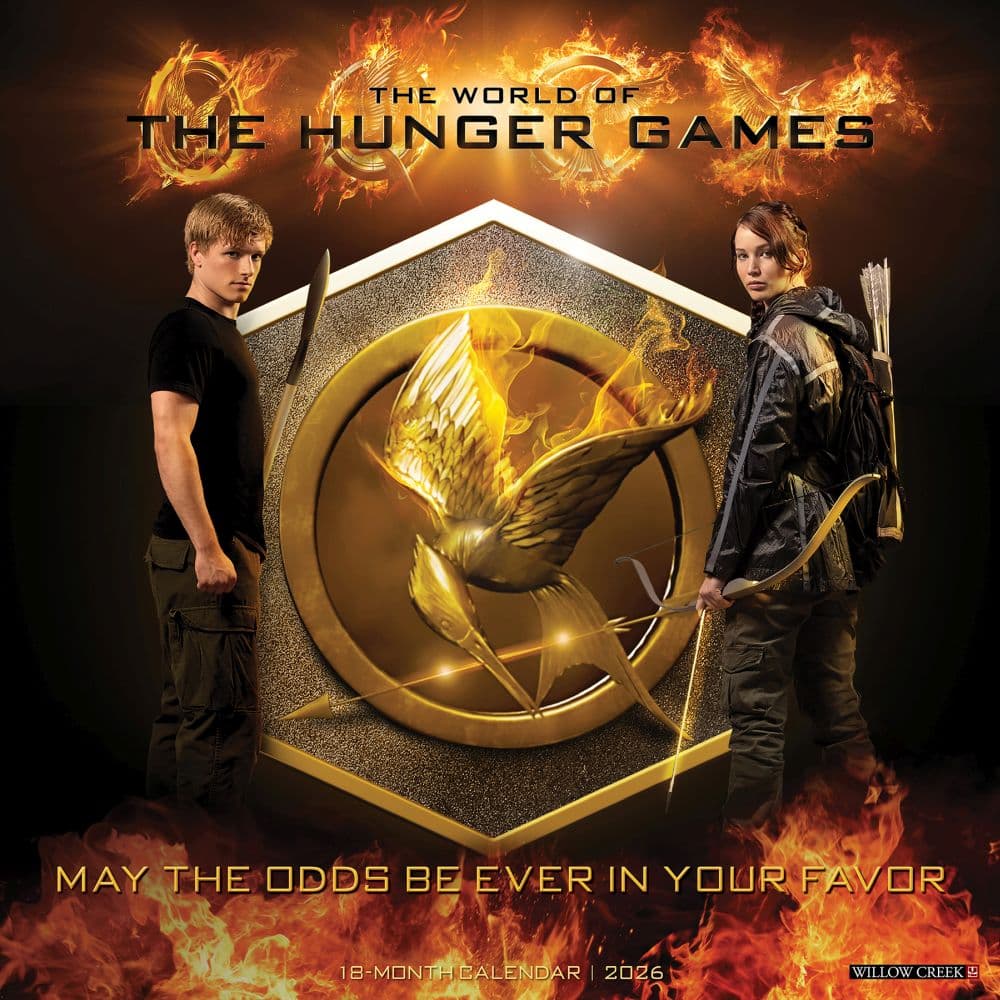 Hunger Games 2026 Wall Calendar Main Image