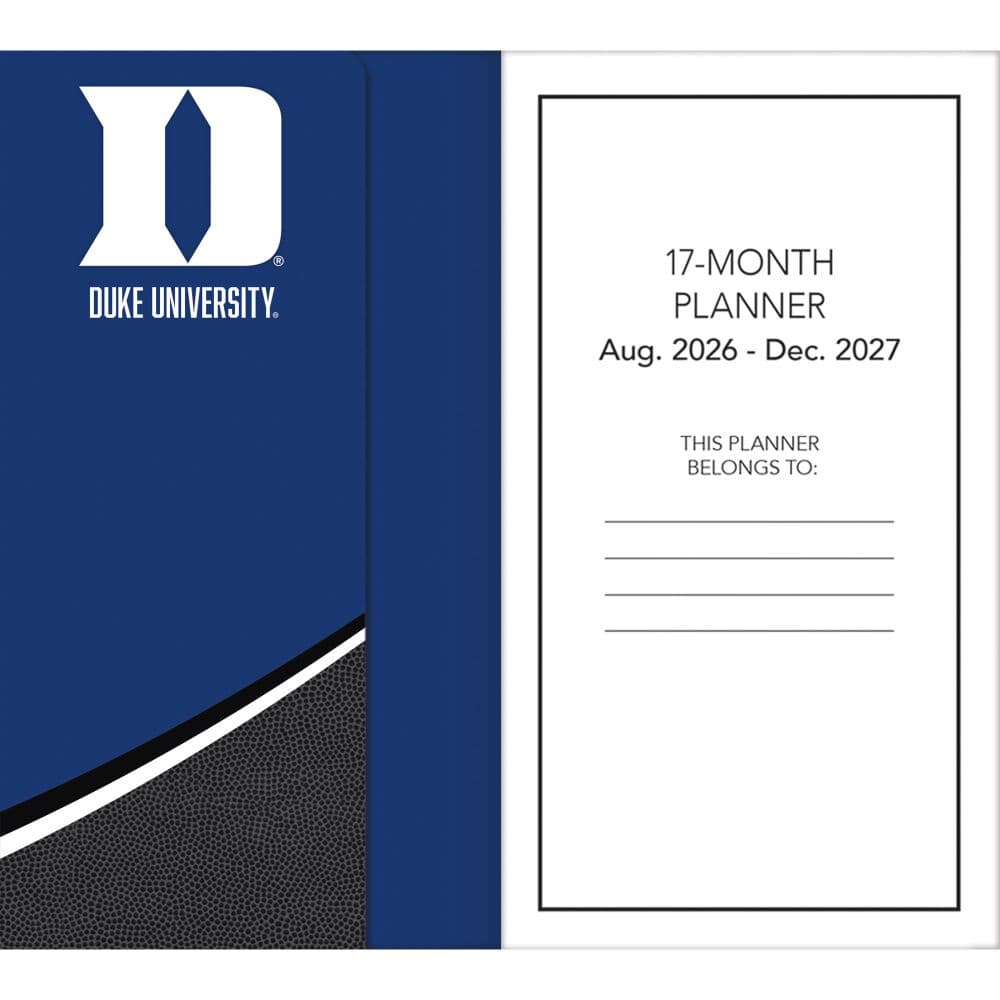 Duke Blue Devils 2027 17 Month Pocket Planner Fourth Alternate Image