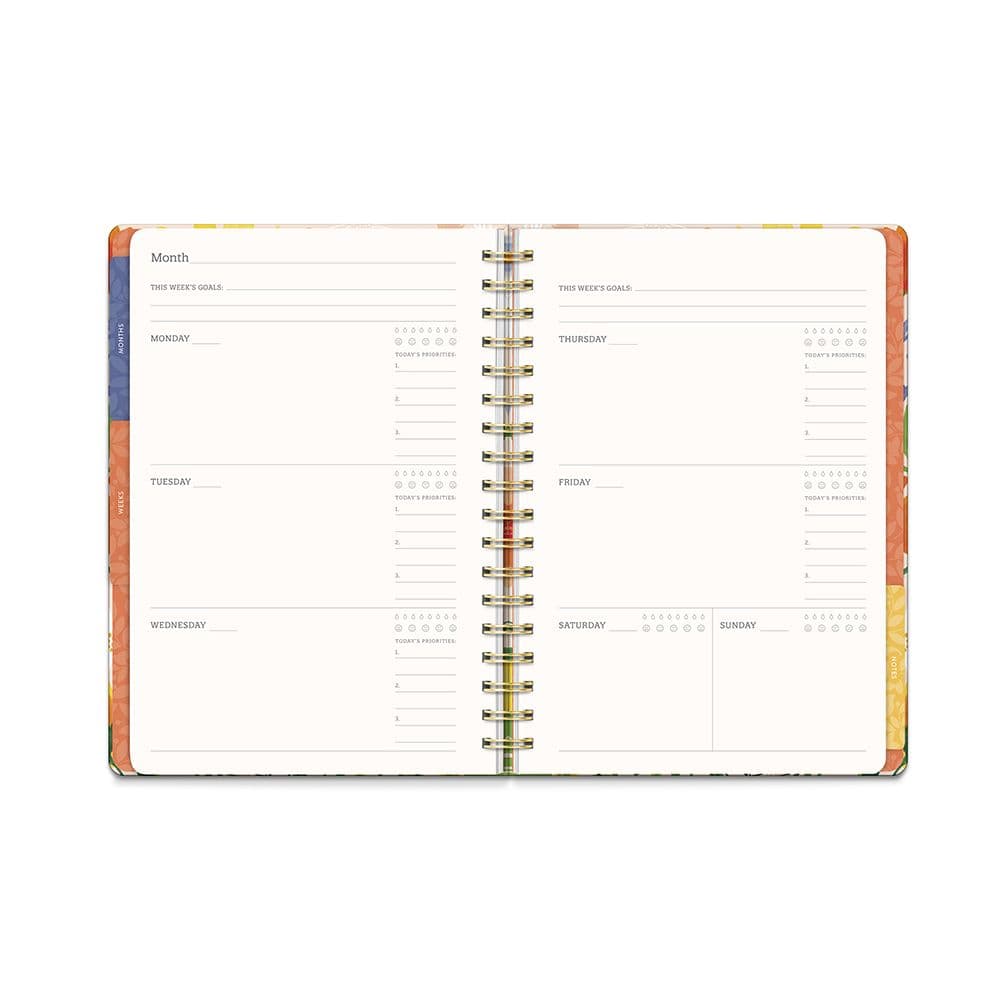 Bold Blossoms Undated Planner Sixth Alternate Image