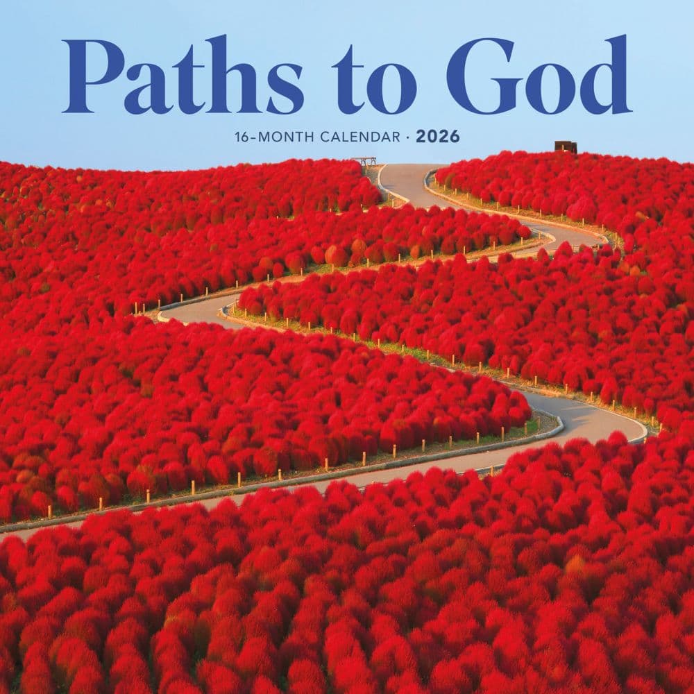 Paths to God 2026 Wall Calendar Main Image