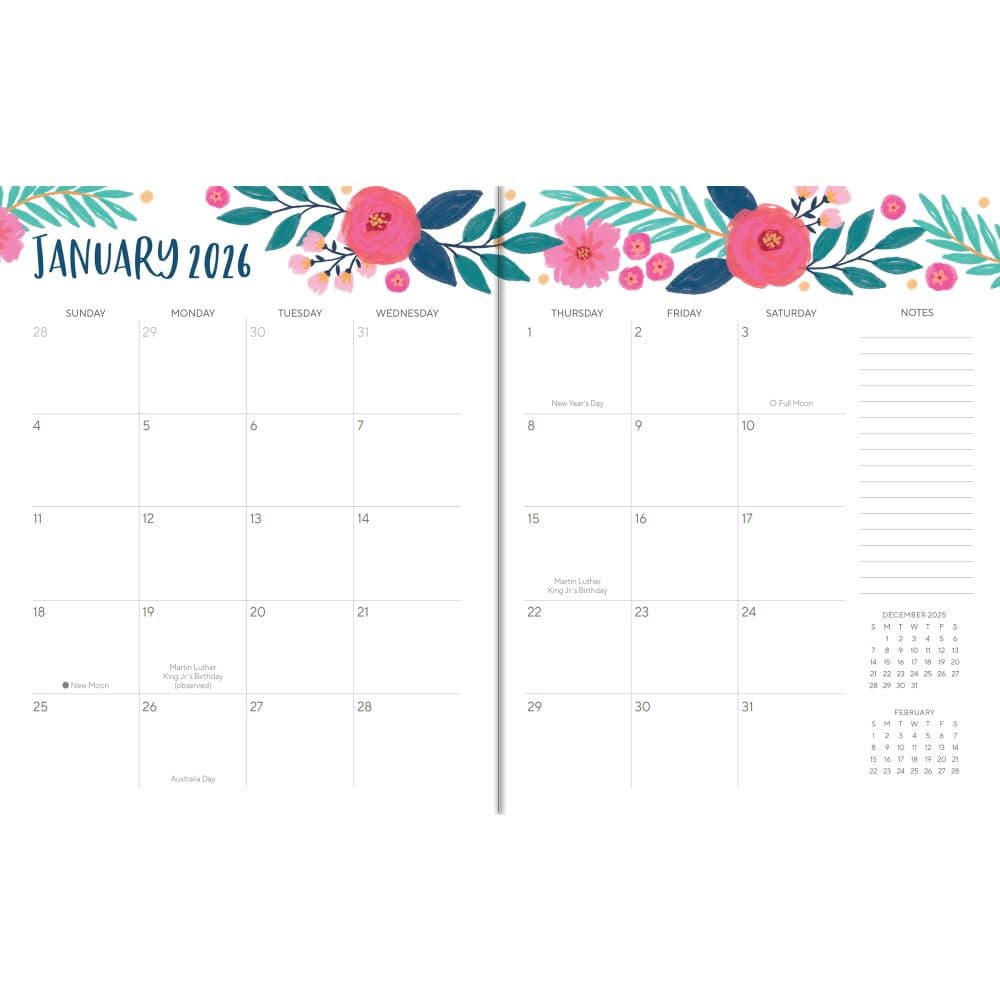 Jess Phoenix Monthly 2026 Planner First Alternate Image