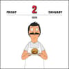 image Bobs Burgers 2026 Desk Calendar Second Alternate Image