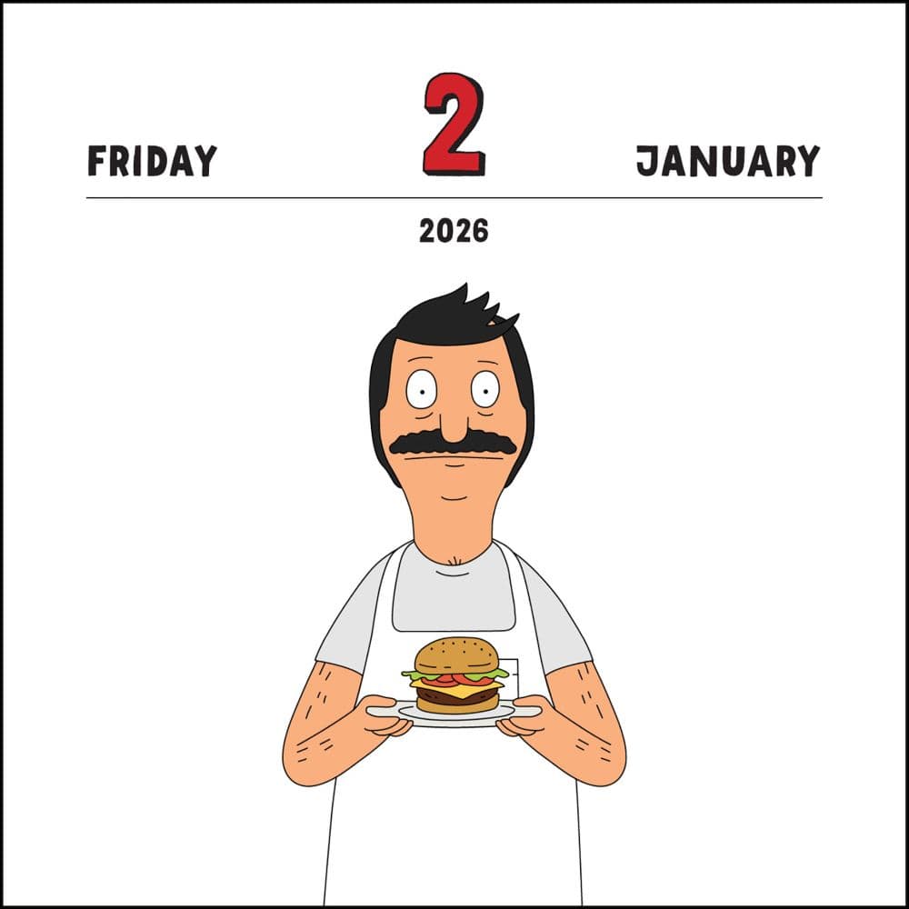 Bobs Burgers 2026 Desk Calendar Second Alternate Image