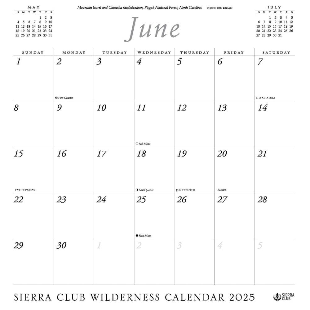 Sierra Club Wilderness 2025 Wall Calendar Third Alternate Image width=&quot;1000&quot; height=&quot;1000&quot;