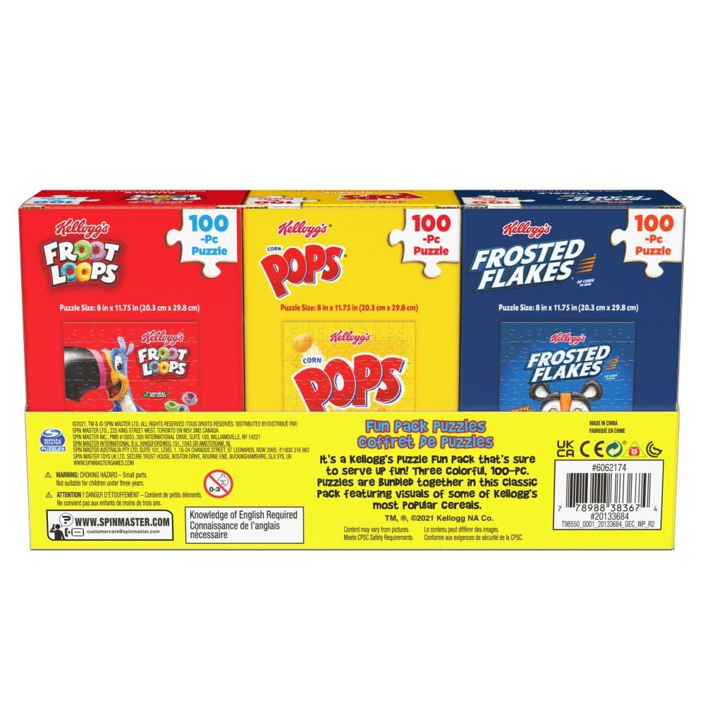 Kelloggs 3 Puzzle Fun Pack Third Alternate Image width=&quot;1000&quot; height=&quot;1000&quot;